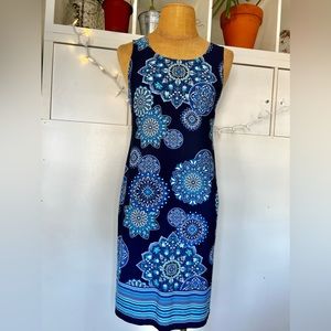 R&M Richard’s navy blue dress